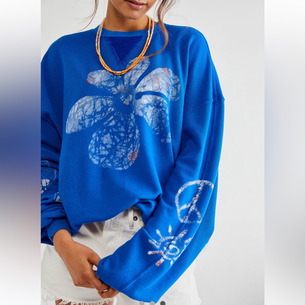 Free People Feel Good Pullover NWOT